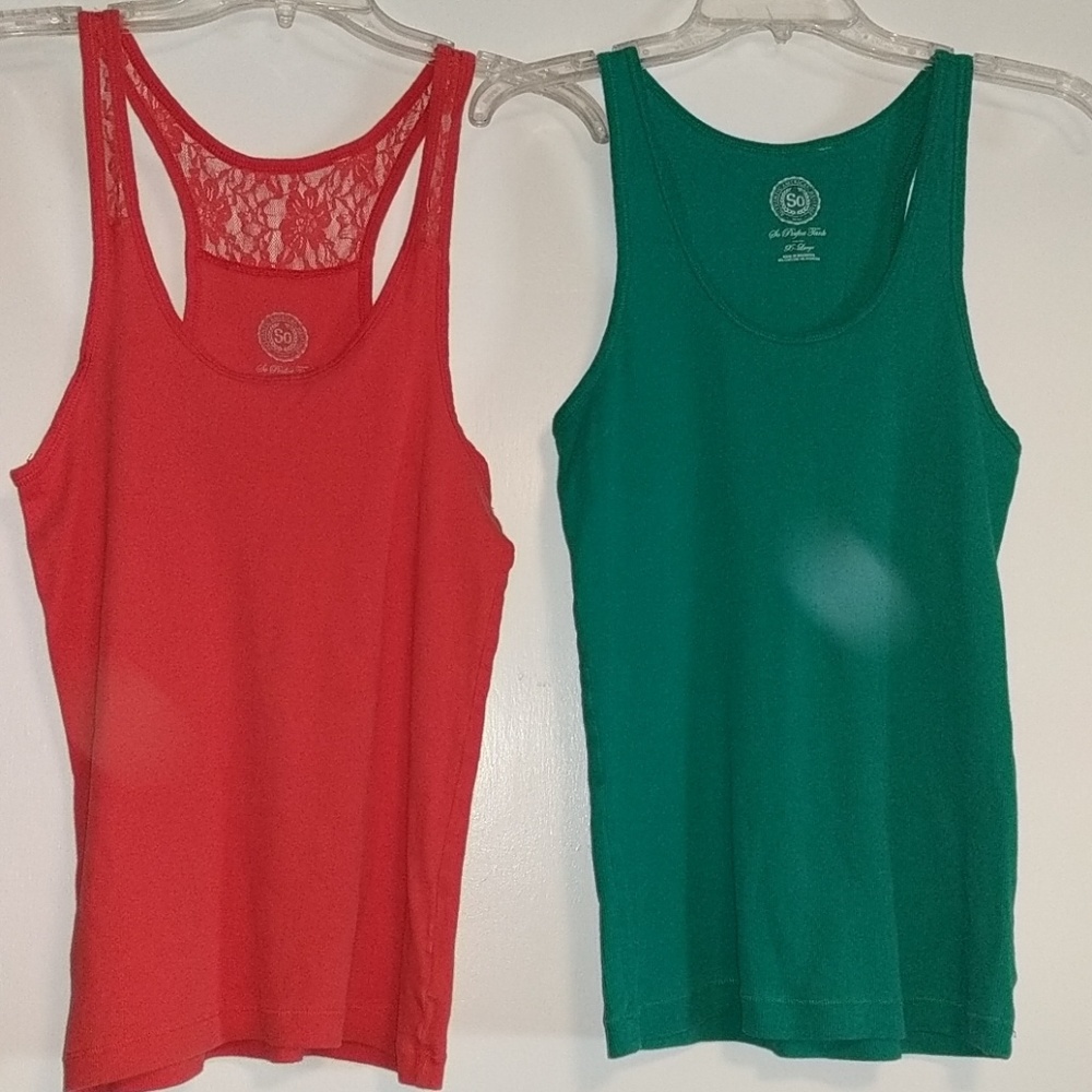 *3 for $20* Racerback Tanks